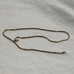 Elegant 14t Gold filled Snake Chain Necklace